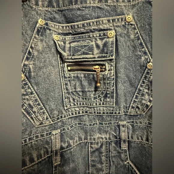 Fashion bug deadstock- Denim Overalls for Women - Picture 3 of 5